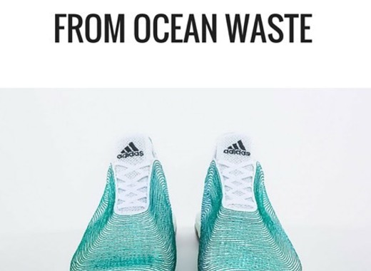 adidas from recycled plastic
