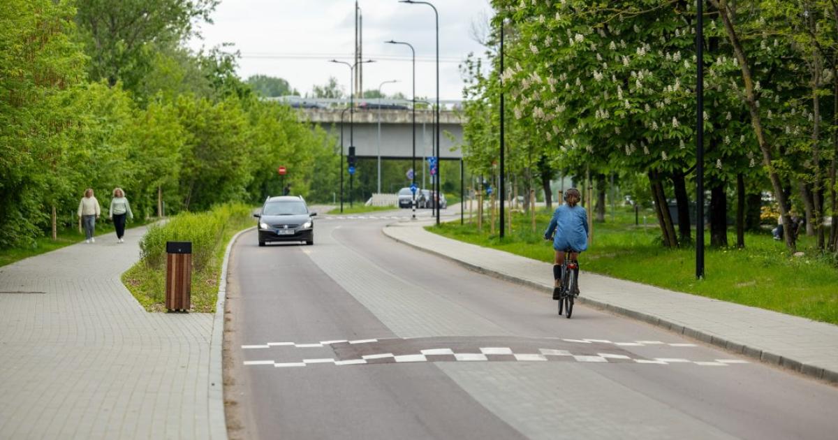 Vilnius gali pasigirti pirmąja tinkama dviračių gatve Lietuvoje