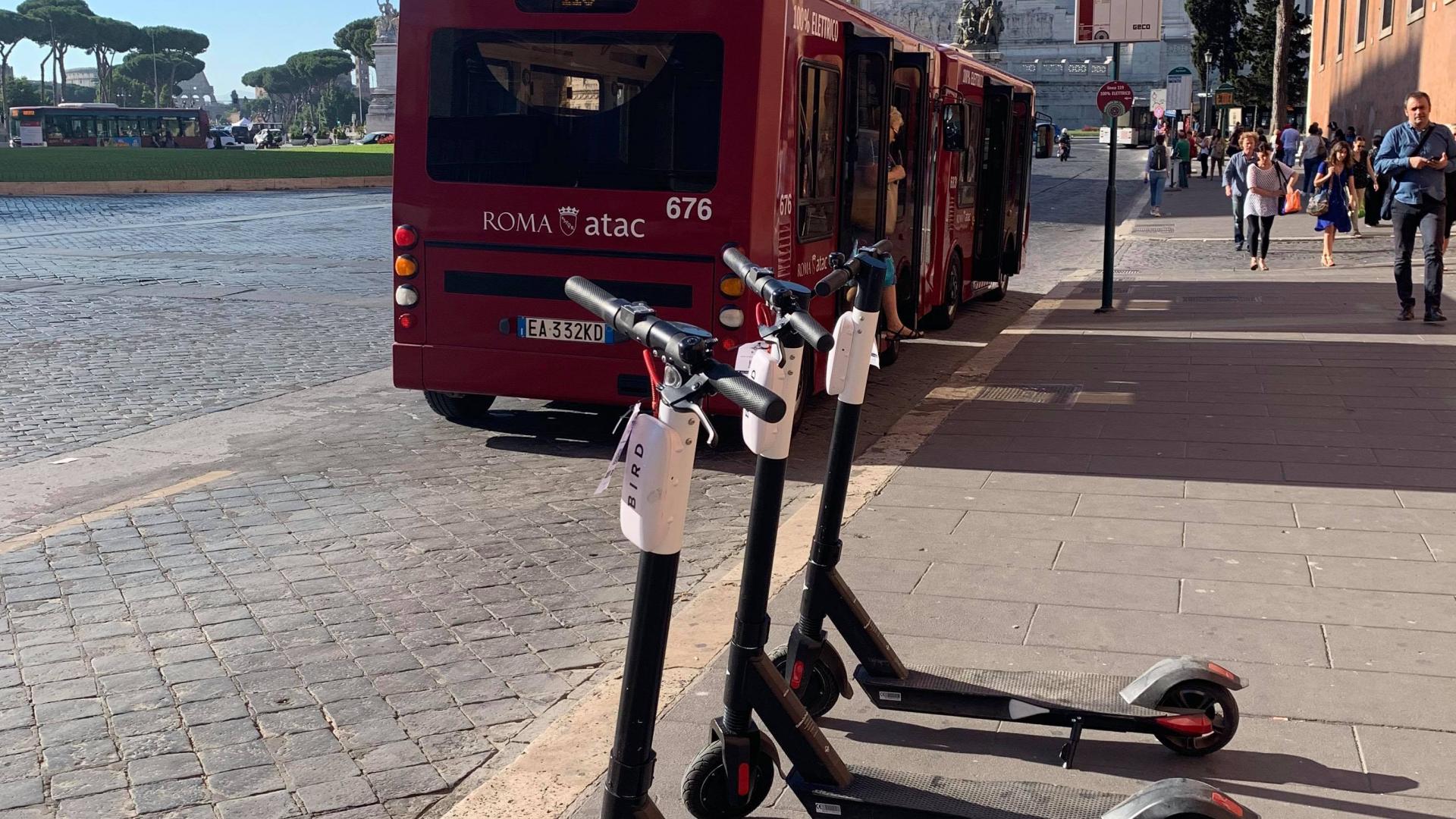 E-scooter Sharing Scheme Increasingly Popular In Rome