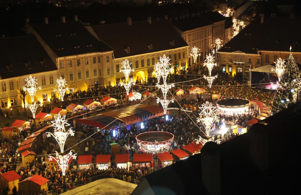 The Sibiu Christmas Fair is now open